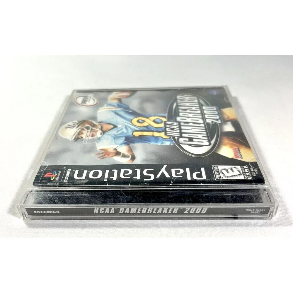 NCAA Game Breaker 2000 PS1 PlayStation 1 Complete with Manual Tested